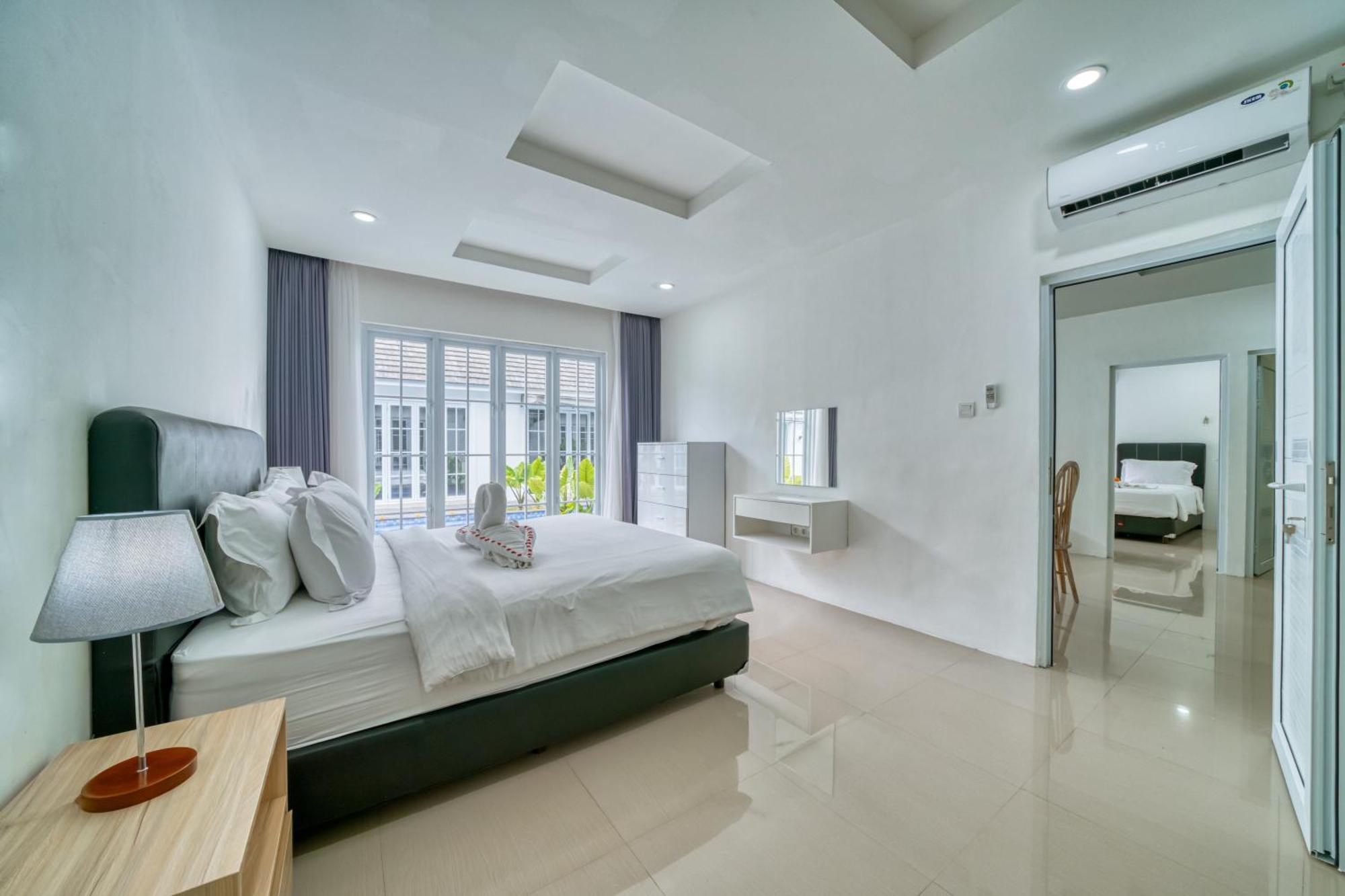 3bd Modern In With Bbq & Huge Shared Pool Apartemen *